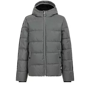 Reflektierende Jacke mit Streifenbesatz
