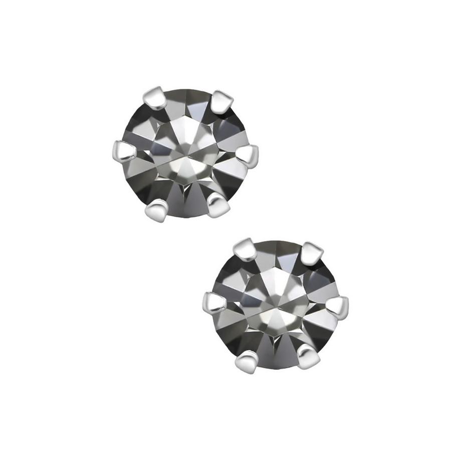 Maxte  Puces d'eilles Rondes  en  avec Cristaux 