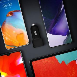 Avizar  Autoladegerät + Micro-USB Kabel Setty 