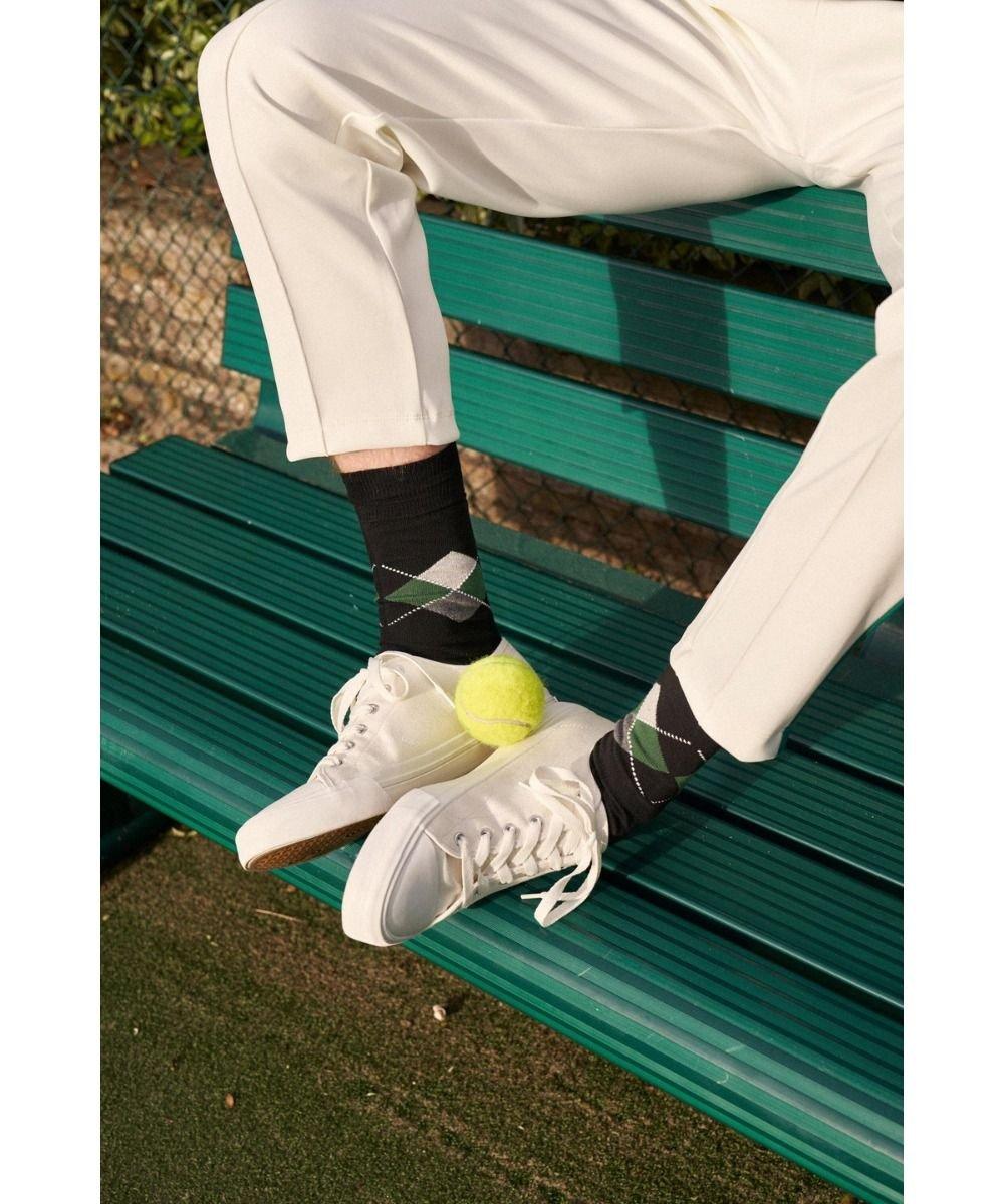 Burlington King Argyle Socken  