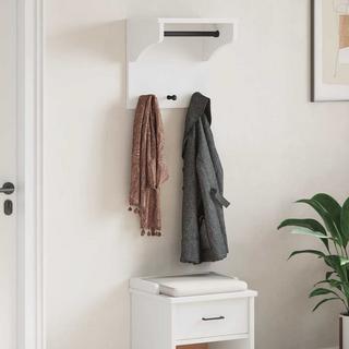 VidaXL appendiabiti da parete Legno di pino  