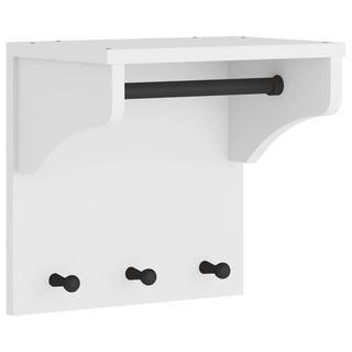 VidaXL appendiabiti da parete Legno di pino  