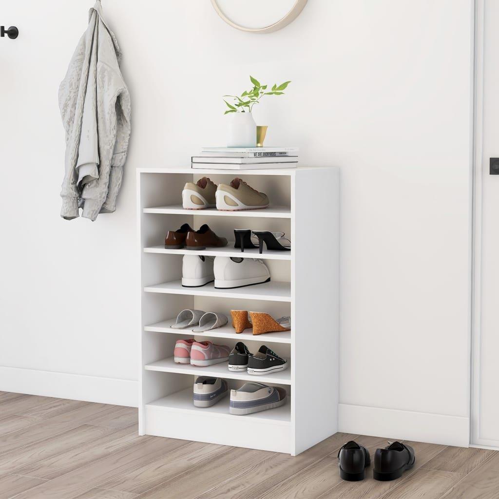 VidaXL Armoire à chaussures bois d'ingénierie  