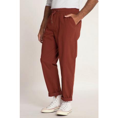 JP1880  Pantaloni con FLEXNAMIC®, cintura elastica e taglio ampio e scampanato 