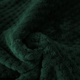 Alopini Coperta in pile super morbida e calda con motivo a nido d'ape  