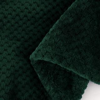 Alopini Coperta in pile super morbida e calda con motivo a nido d'ape  