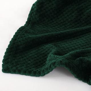 Alopini Coperta in pile super morbida e calda con motivo a nido d'ape  