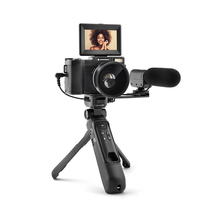 Agfaphoto  AGFAPHOTO Videocamera per vlogging Realishot Zoom digitale 16x 