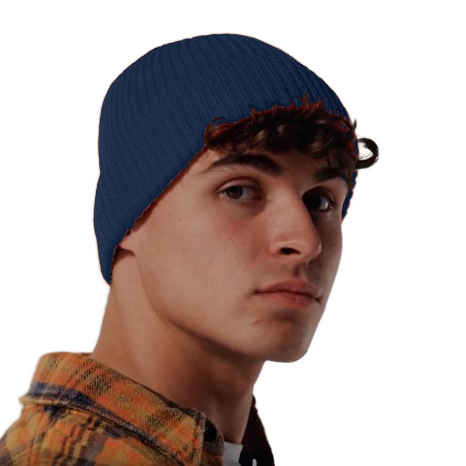 Beechfield Bonnet en Tricot Côtelé  