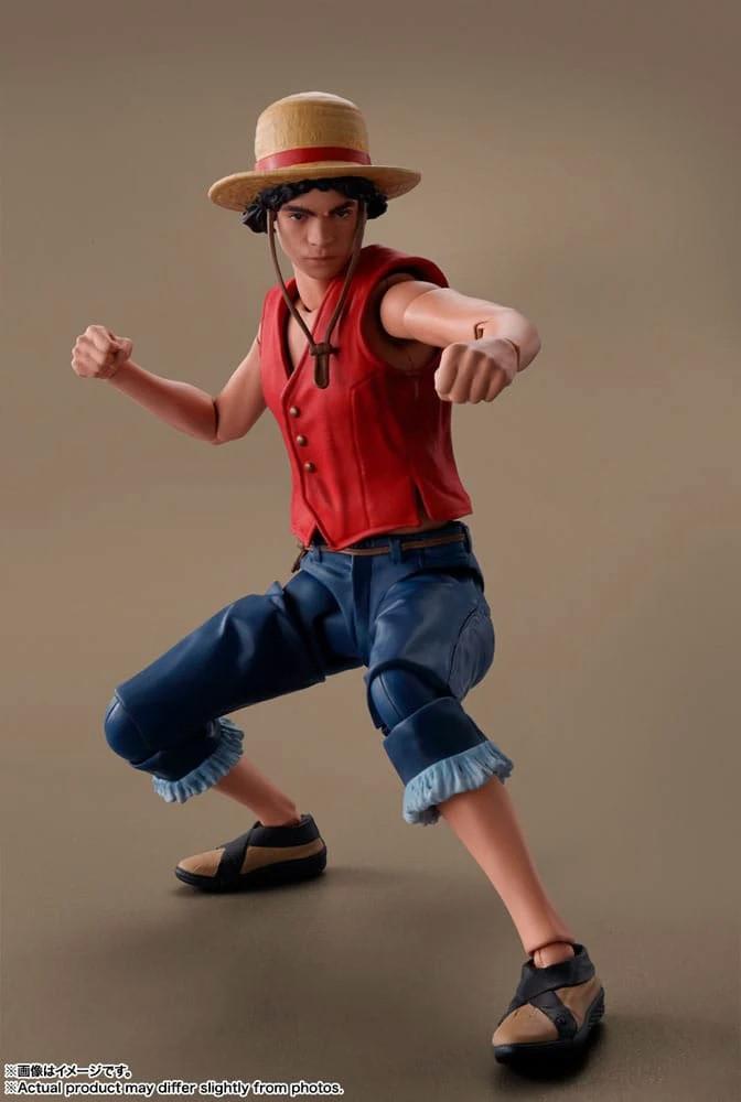 Bandai  AF One Piece Netflix Monkey D.Luffy Shf 15cm 