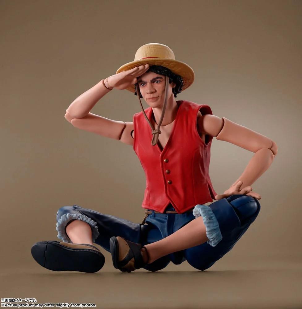 Bandai  AF One Piece Netflix Monkey D.Luffy Shf 15cm 