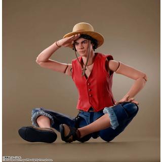 Bandai  AF One Piece Netflix Monkey D.Luffy Shf 15cm 