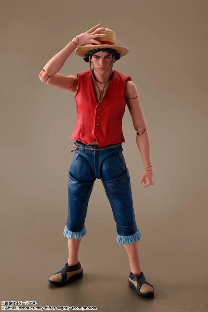 Bandai  AF One Piece Netflix Monkey D.Luffy Shf 15cm 