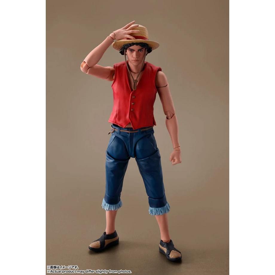 Bandai  Action Figure - S.H.Figuart - One Piece - Netflix - Monkey D. Luffy 