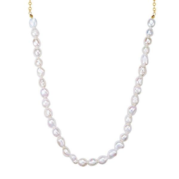 Yokoamii  Femme Collier de perles 