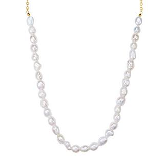 Yokoamii  Femme Collier de perles 