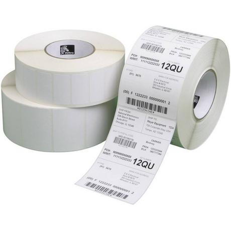 ZEBRA  Rotolo di etichette 76 x 51 mm Carta termica Bianco 16440 pz. A tenuta permanente Etichetta universale 