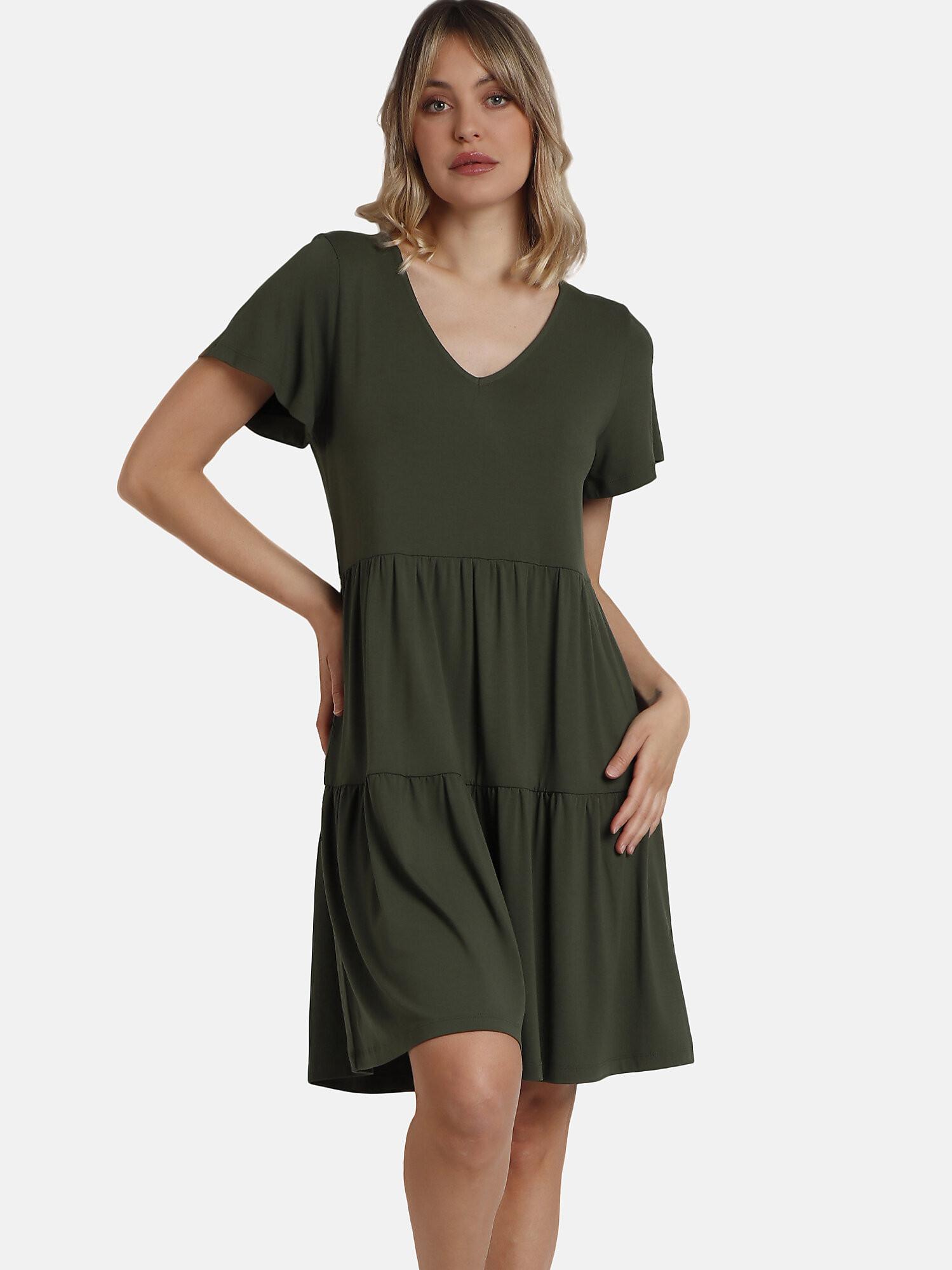 Admas  Sommerkleid mit kurzen Ärmeln Cute 