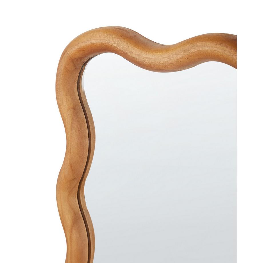 Beliani Miroir en Bois de pin  BEFFES  