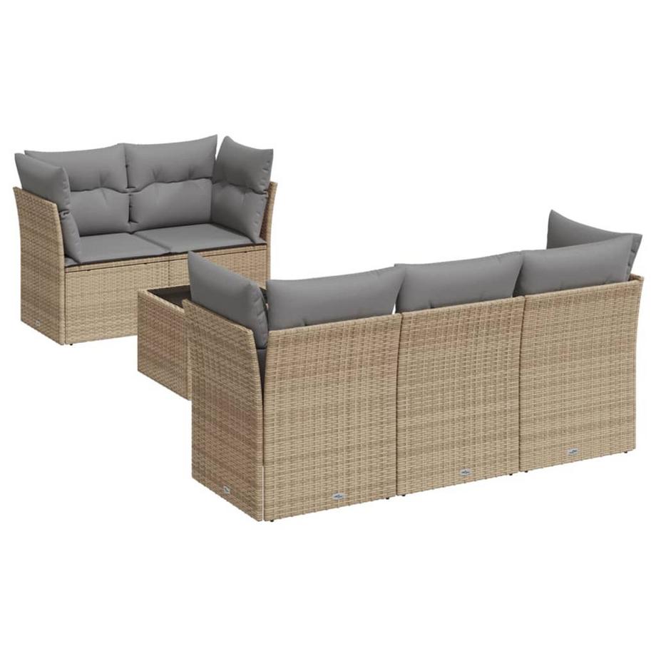 Garten sofagarnitur poly-rattan