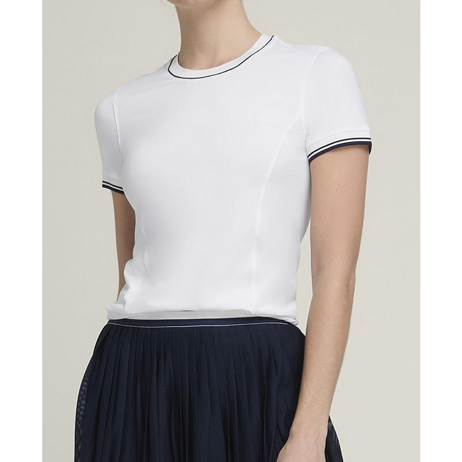 Wilson  T-shirt sans couture Team Femme Blanc 