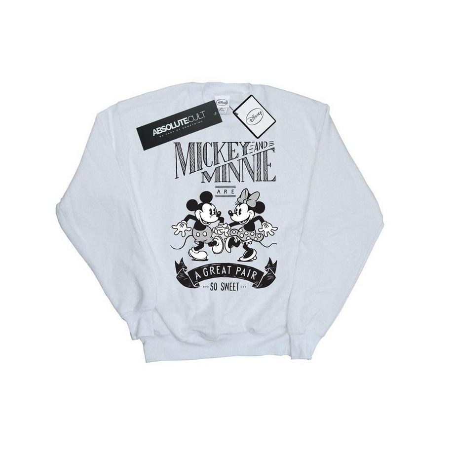 Disney Mickey et Minnie Mouse Sweatshirt Imprimé  