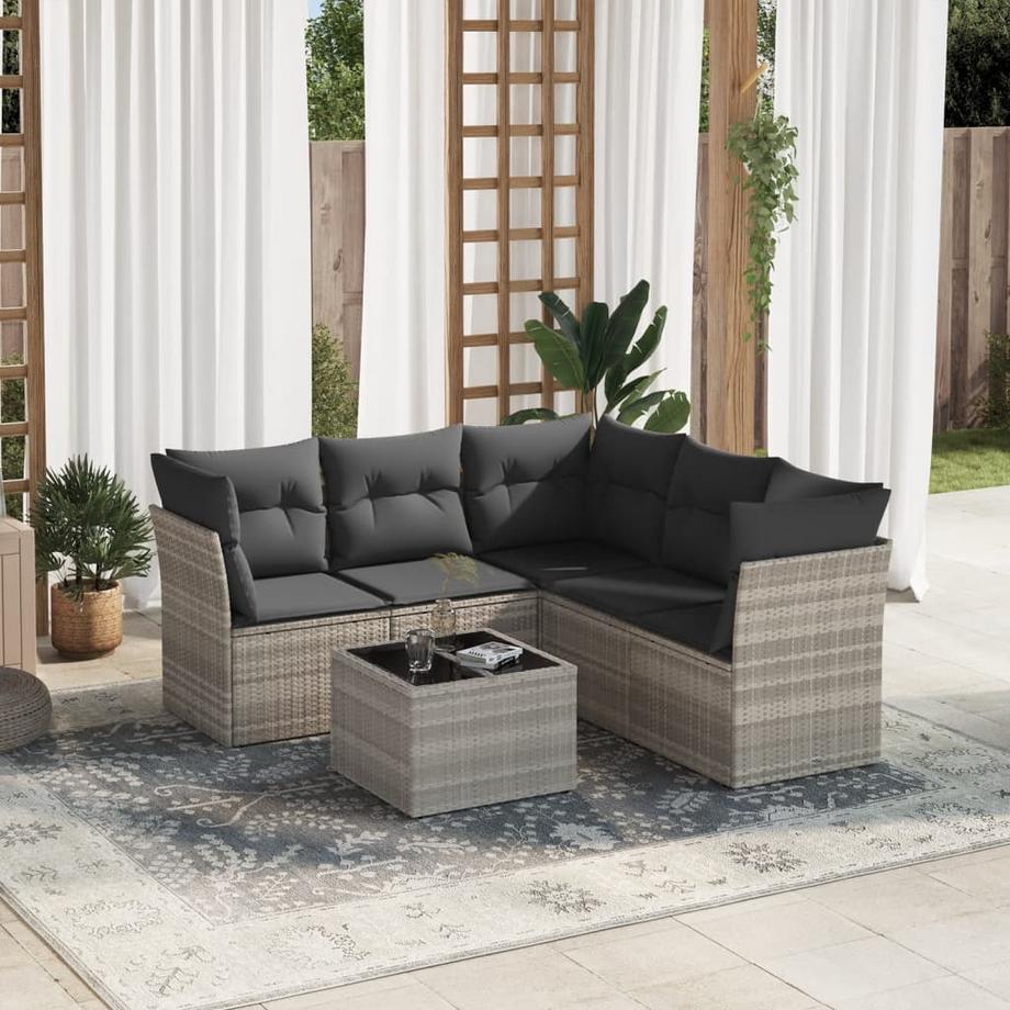 VidaXL Garten sofagarnitur poly-rattan  