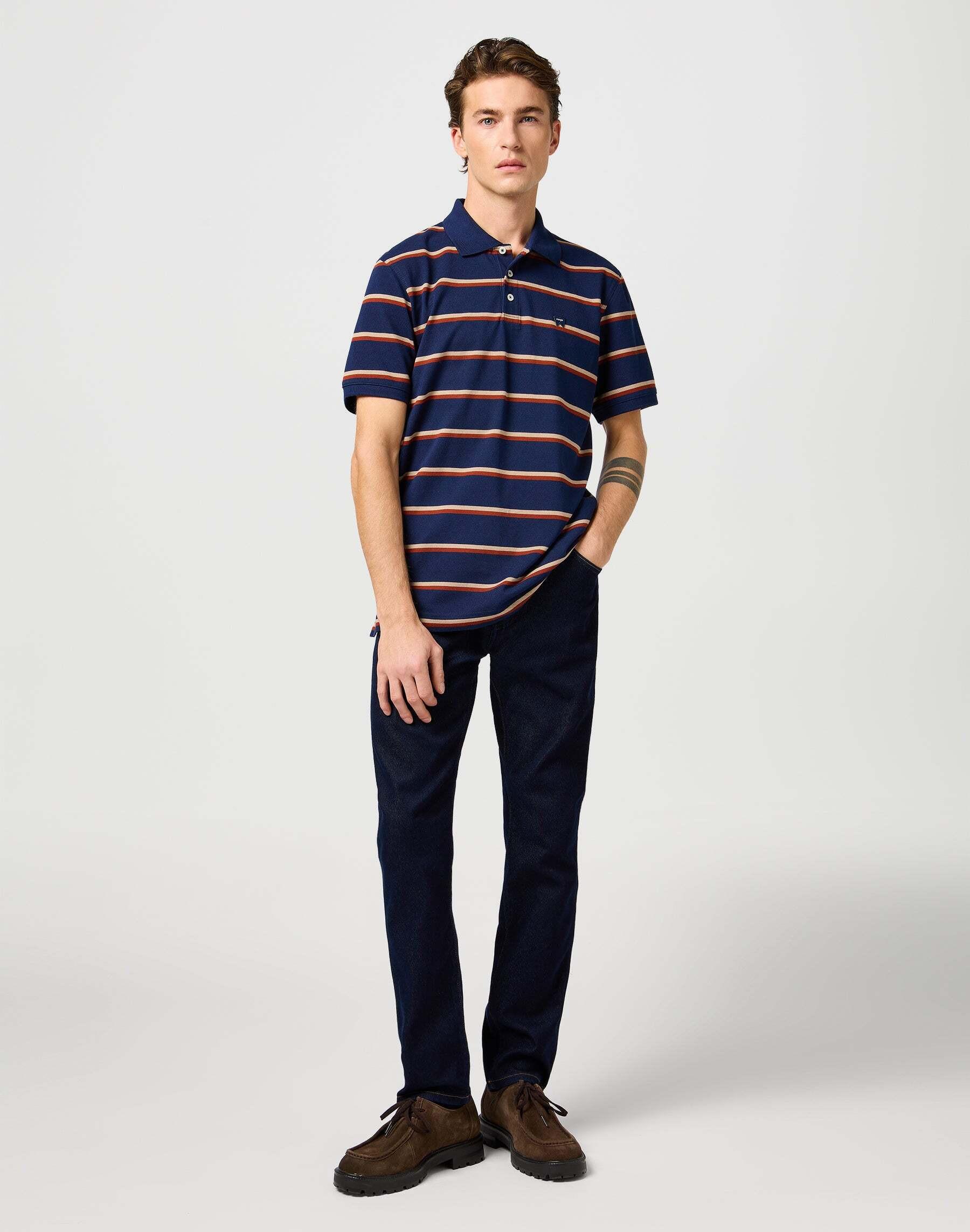 Wrangler Stripe Polo Shirt  