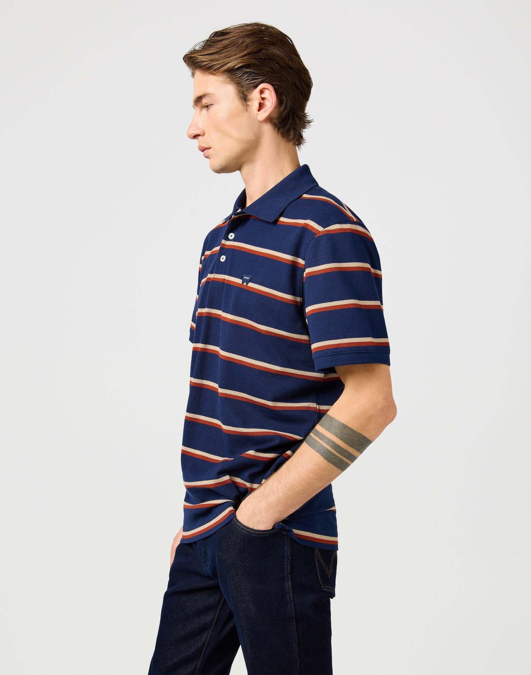 Wrangler Stripe Polo Shirt  