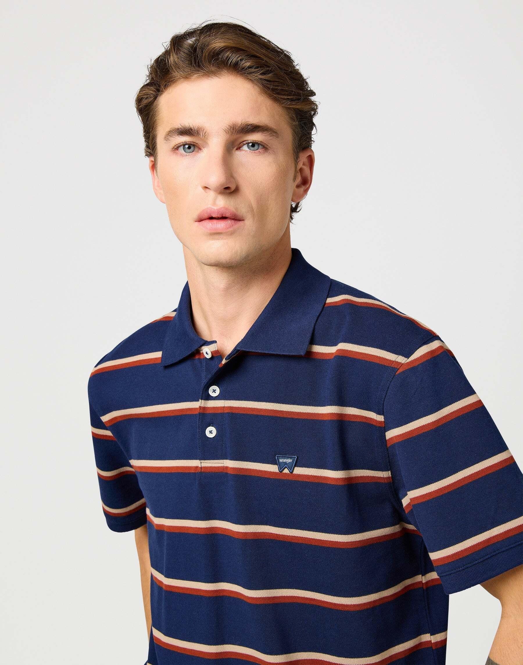 Wrangler Stripe Polo Shirt  