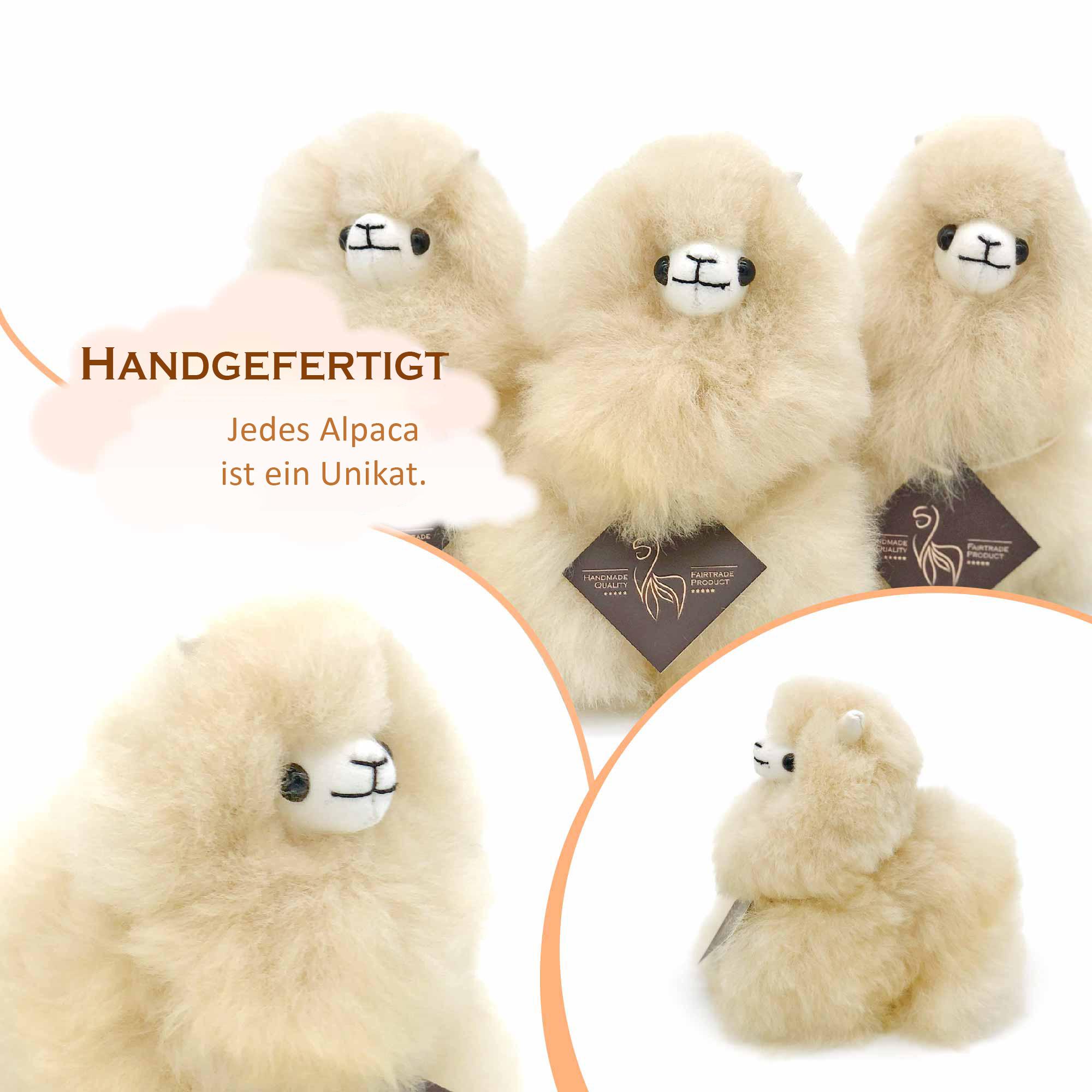 Inkari  Peluche Alpaga Mini (15 cm) - Blonde 