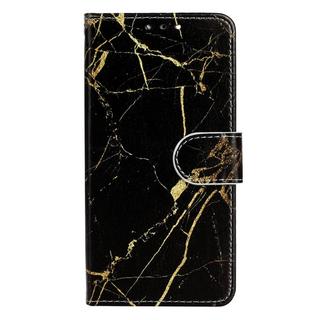 Cover-Discount  Galaxy S24 Ultra - Leder Etui Hülle Marble 