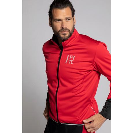 JP1880  Veste Softshell JAY-PI, doublure en polaire, col montant et zip 