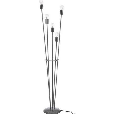 mutoni Lampadaire Fiaccola argent hauteur 155  