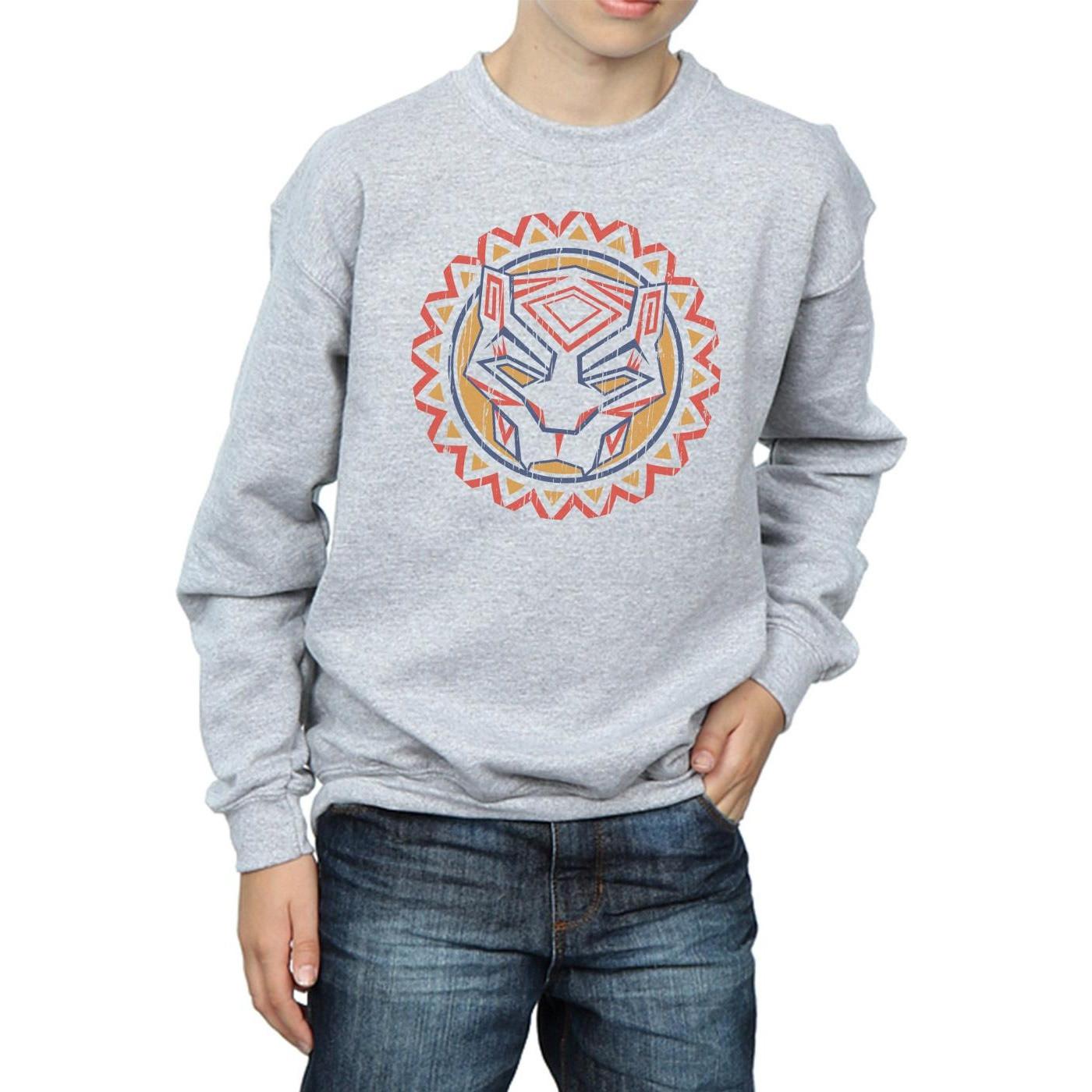 MARVEL  Sweat BLACK PANTHER TRIBAL PANTHER ICON 