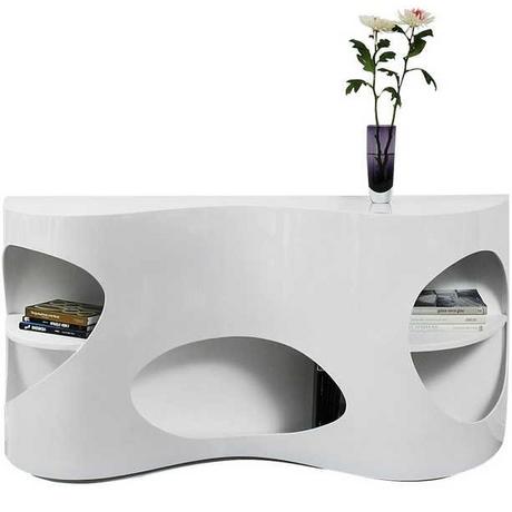 mutoni Buffet 150x40x75cm blanc  