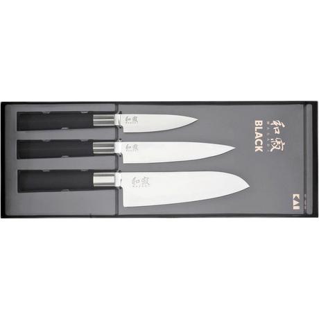 Kai Wasabi Messerset 3 tlg. mit 6710P + 6715U + 6716S  