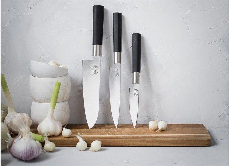 Kai Wasabi Messerset 3 tlg. mit 6710P + 6715U + 6716S  
