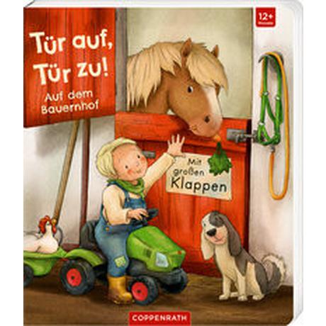 Tür auf, Tür zu! Gerigk, Julia (Illustrationen) Gebundene Ausgabe 