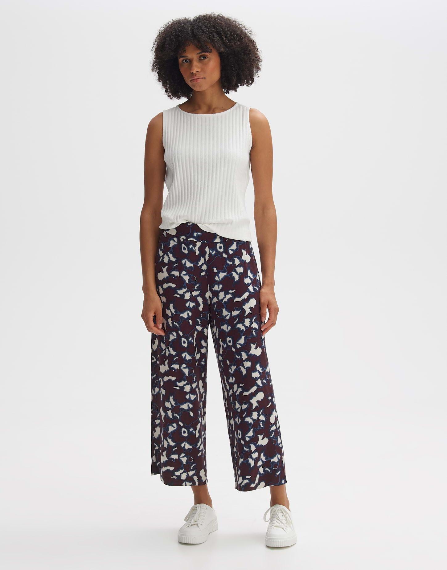 OPUS  Culotte Misha floral Wide 