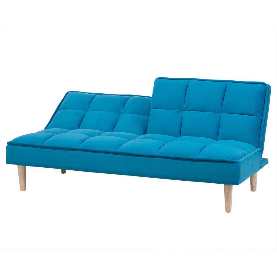 Beliani Schlafsofa aus Stoff  SILJAN  