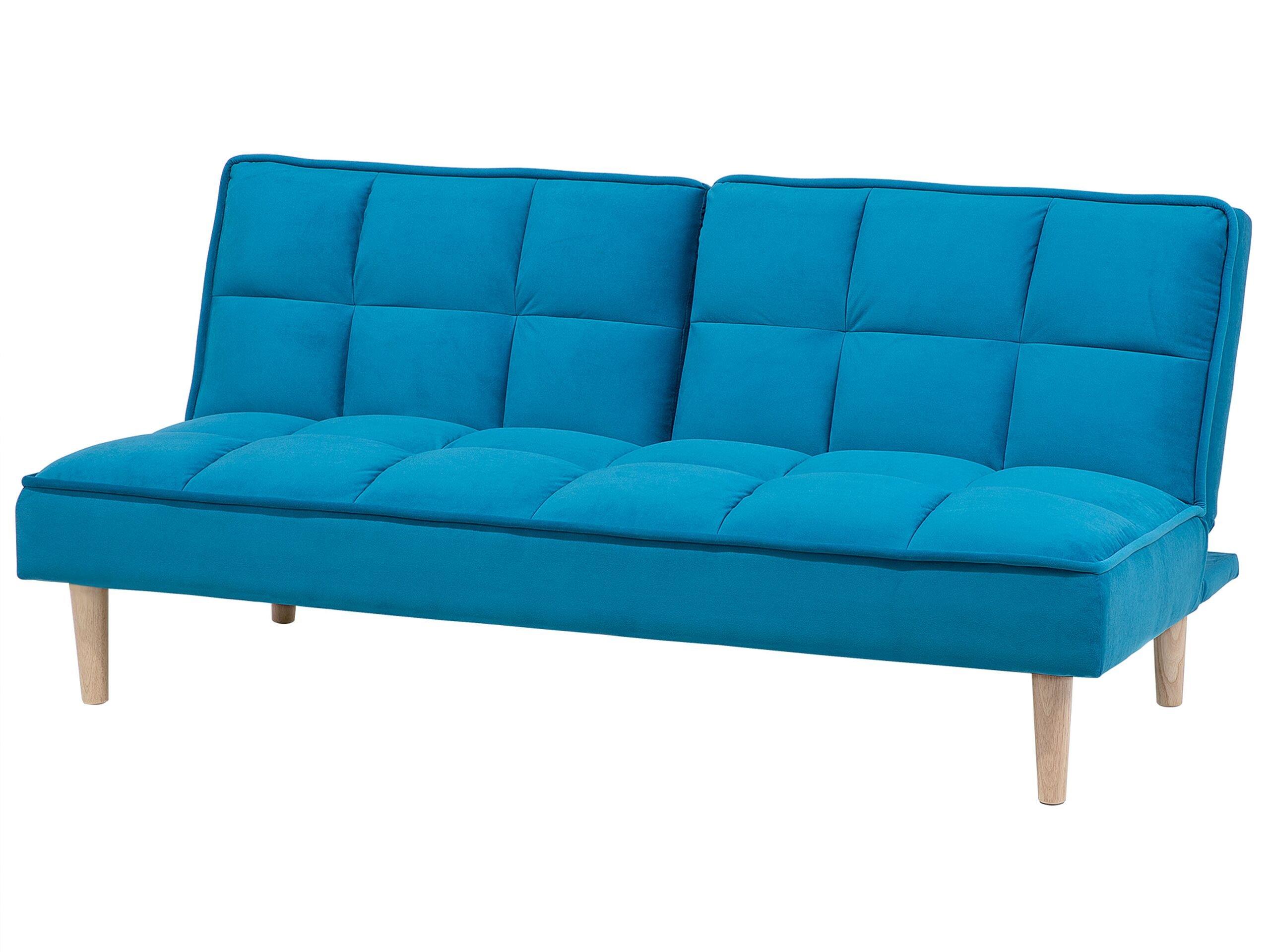 Beliani Schlafsofa aus Polyester Klassisch SILJAN  