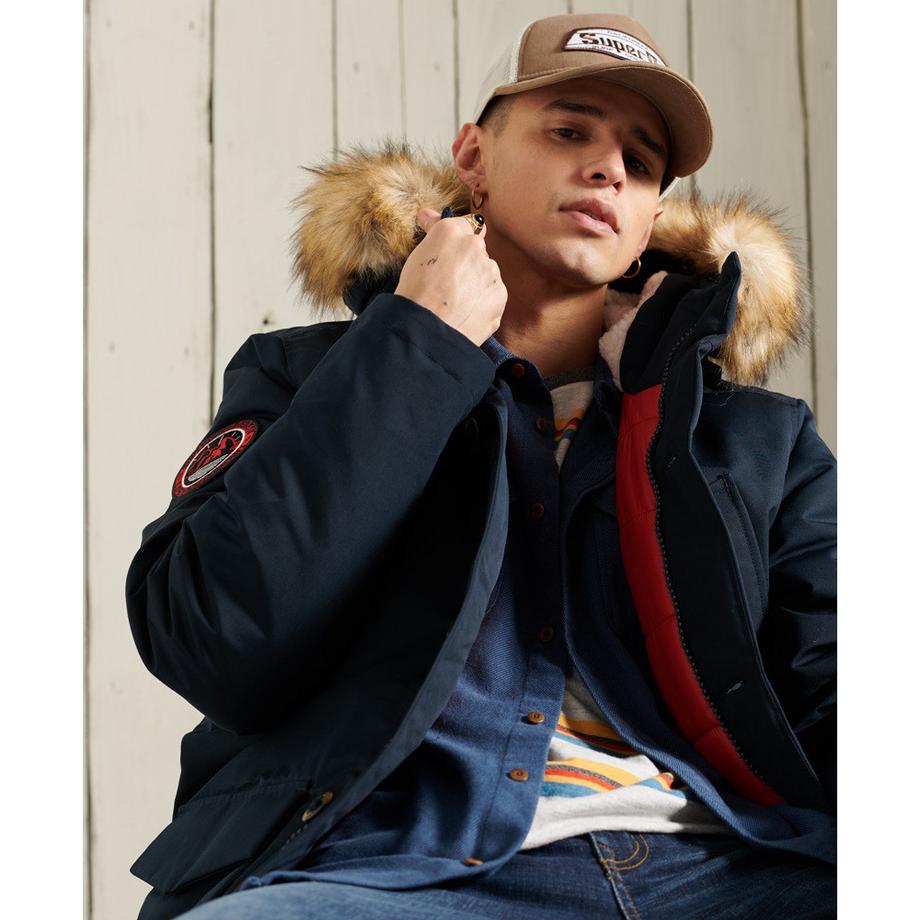 Superdry Everest Parka con Cappuccio  