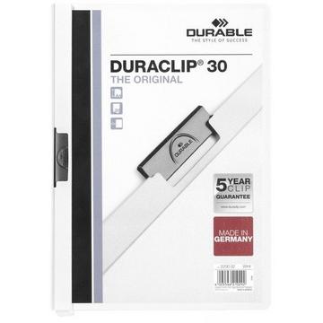 DURABLE Klemmhefter DURACLIP 30 2200/02 für 30 Blatt A4 weiss