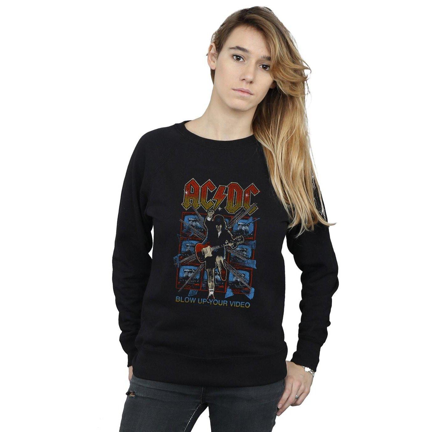 AC/DC  ACDC Blow Up Your Video Sweatshirt 