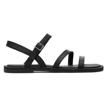 riemchensandalen aus leder, damen  kira