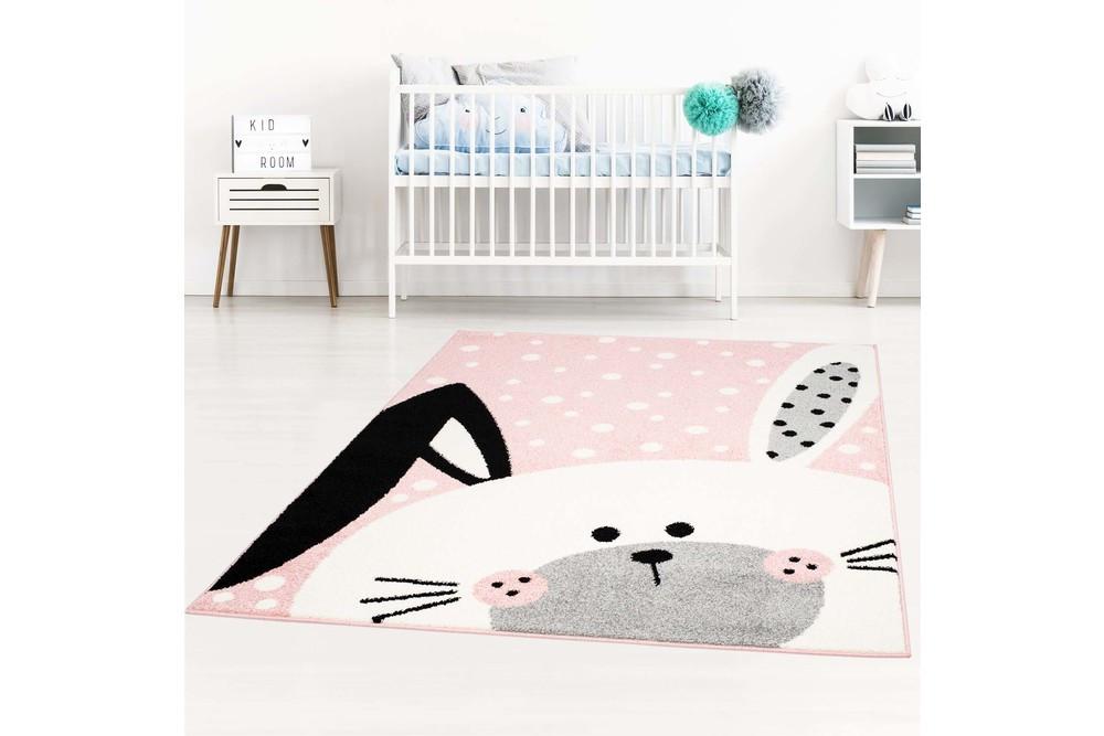 Paco Home Kinderteppich Hase  
