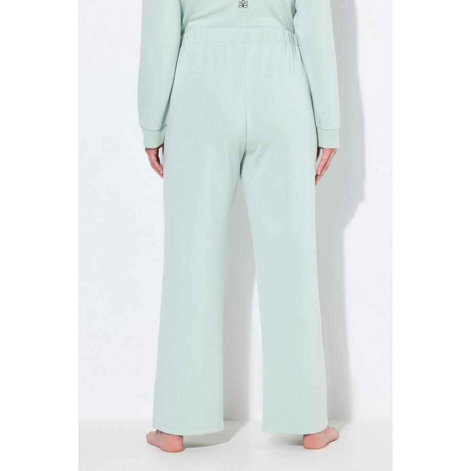 Ulla Popken Pantaloni da yoga Pieghe Tasche  