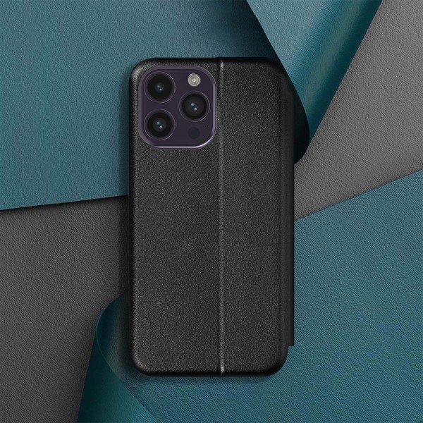 Avizar  Kunstlederetui iPhone 14 Pro Max Schwarz 