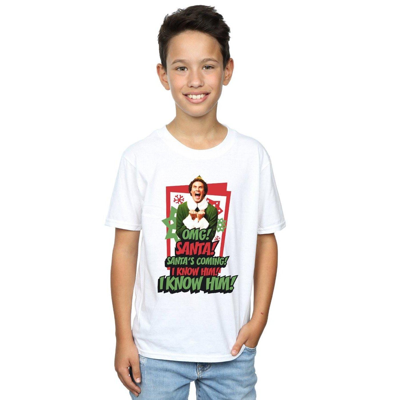 Elf  OMG Santa TShirt 